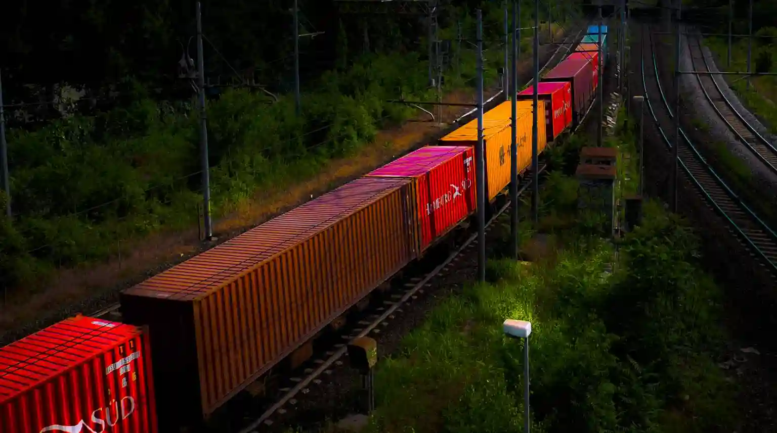 Rail Freight India — Long-Haul Train Cargo Logistics Services
